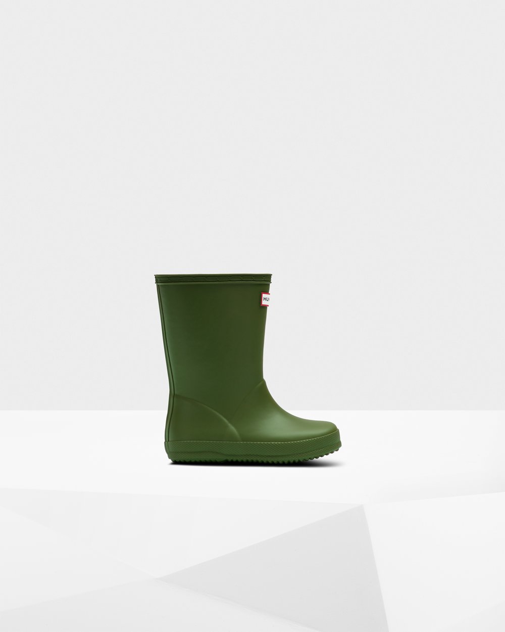 Kids Hunter Rain Boots Green - Original First Classic - 4056913-KG